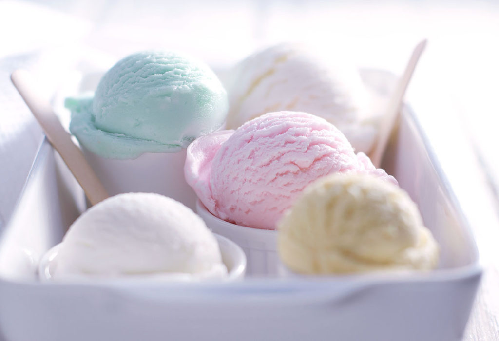 Colorfull Ice Cream Cups