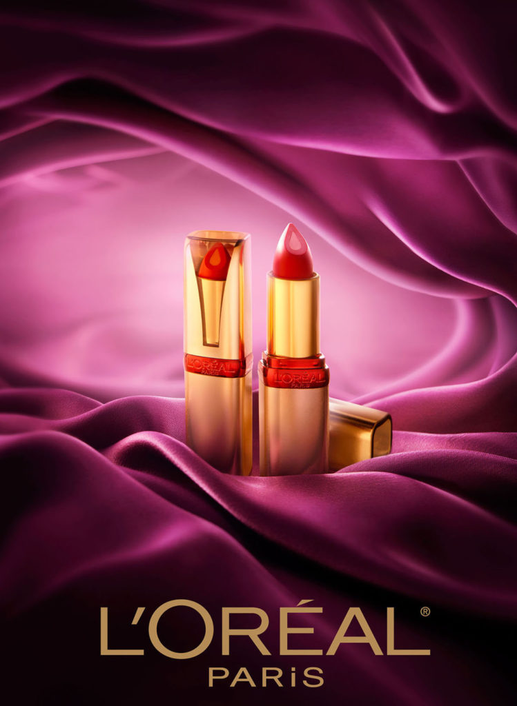 L'oreal Lipstick in opmaak kopie